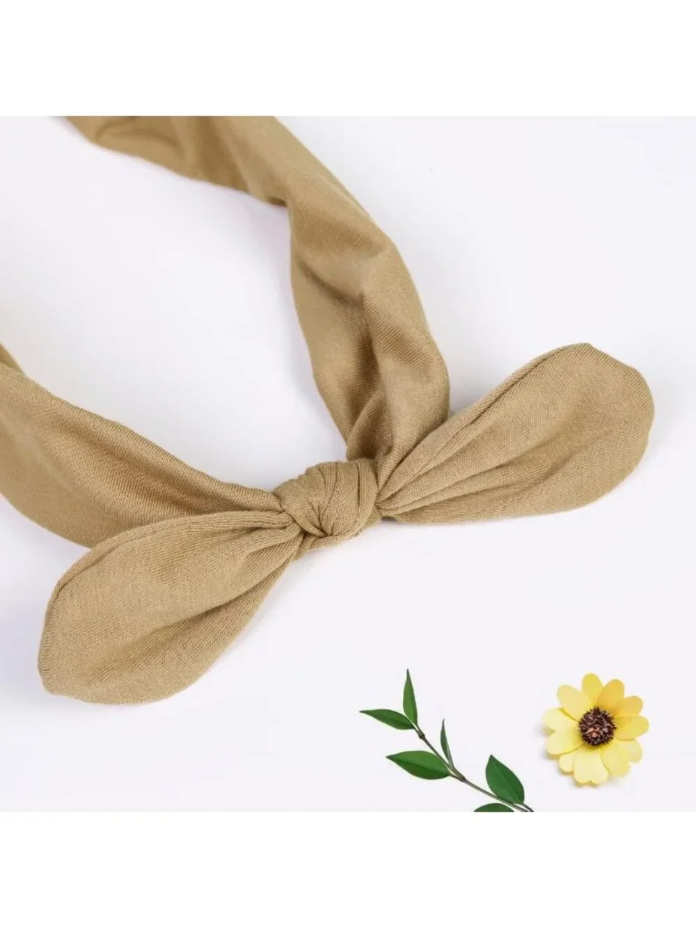 12 Pack Cute Bow Headbands for Women - Elastic Hair Bands, Knotted Turban